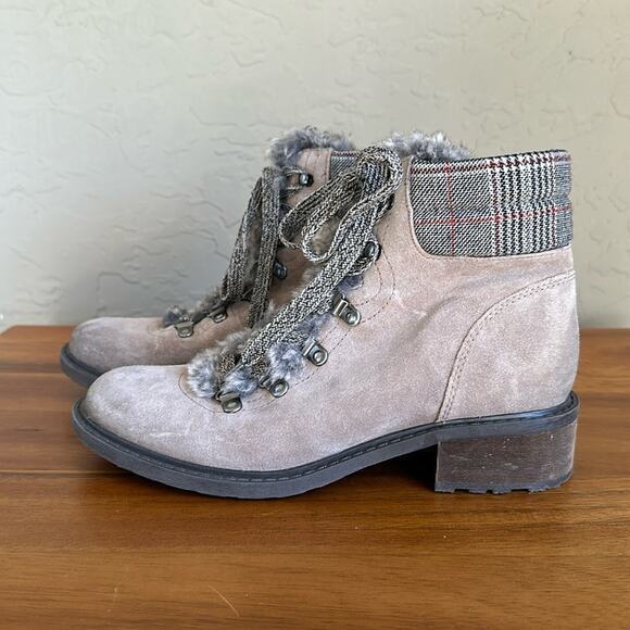 Sam Edelman‎ wool and polyester lace up Darrah boot size 7 fall winter fashion - Picture 1 of 4